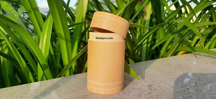 Hộp đựng trà bằng tre