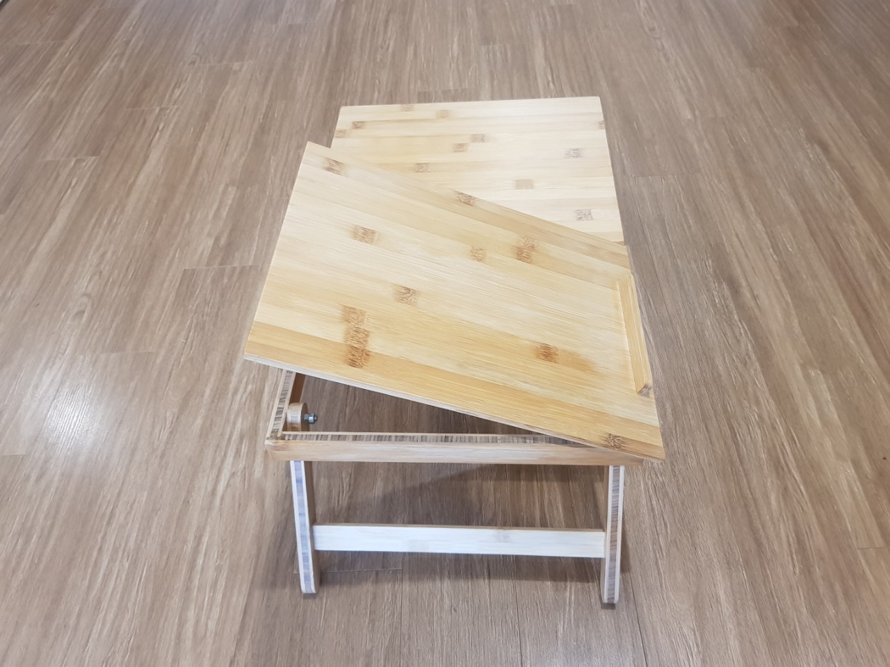 Bàn gập làm việc bằng tre kiểu 2