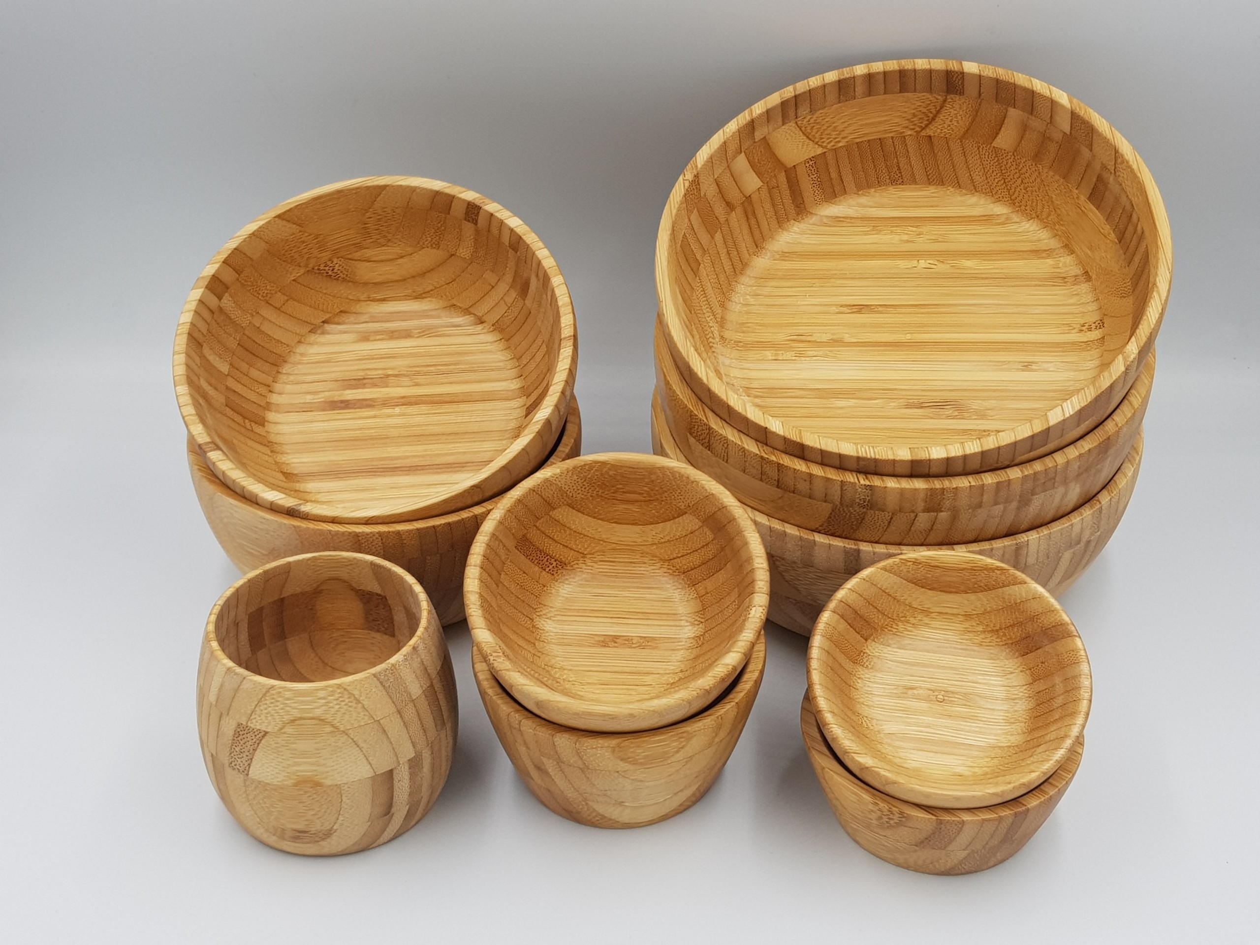 Bát tre cao cấp D14H7 cm