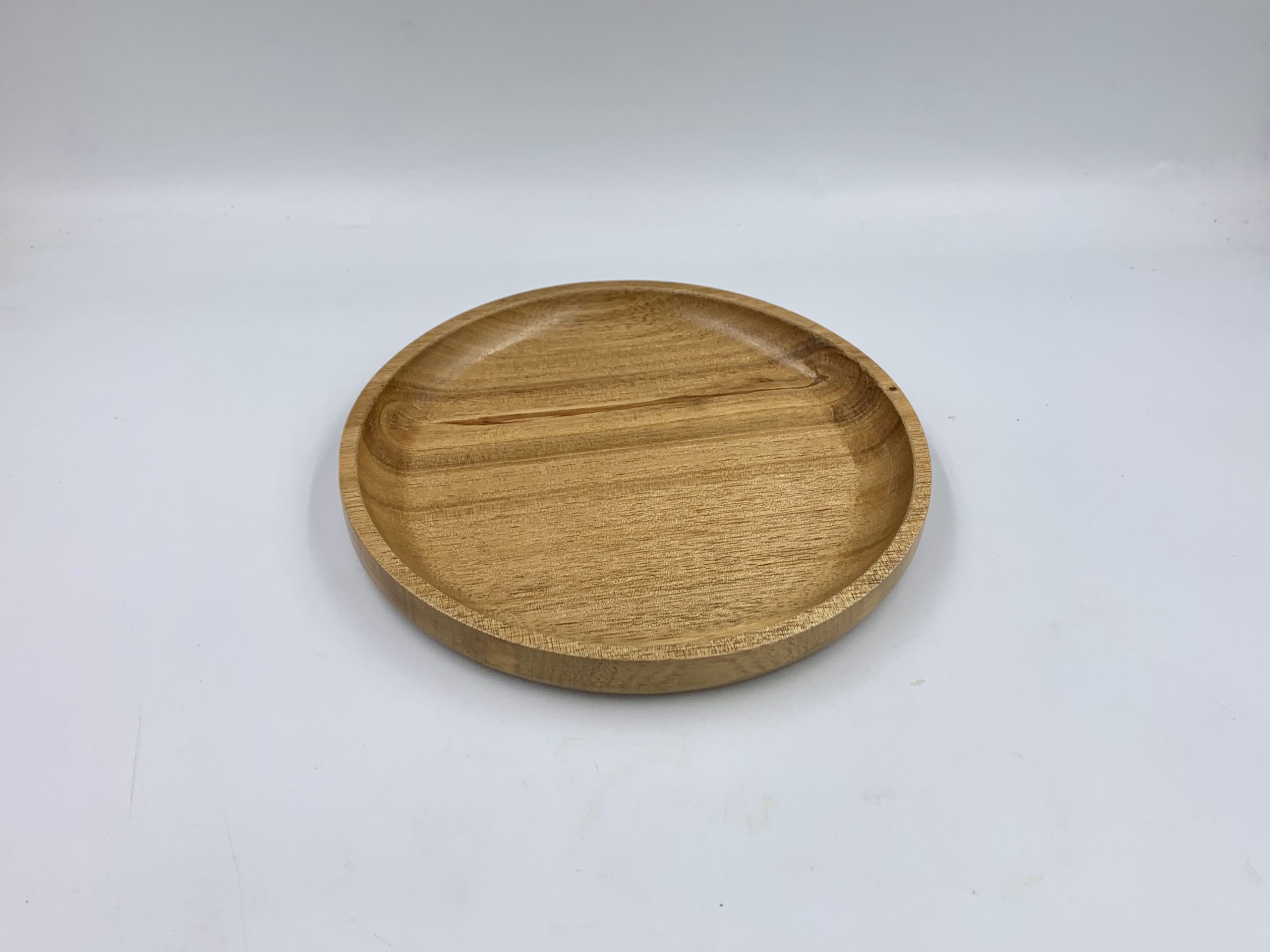 Khay gỗ tròn D18H2cm