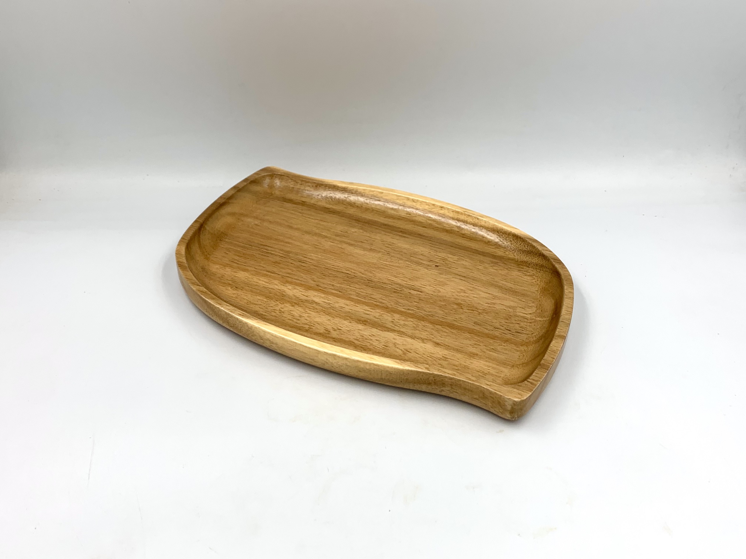 Khay gỗ hình hạt xoài 