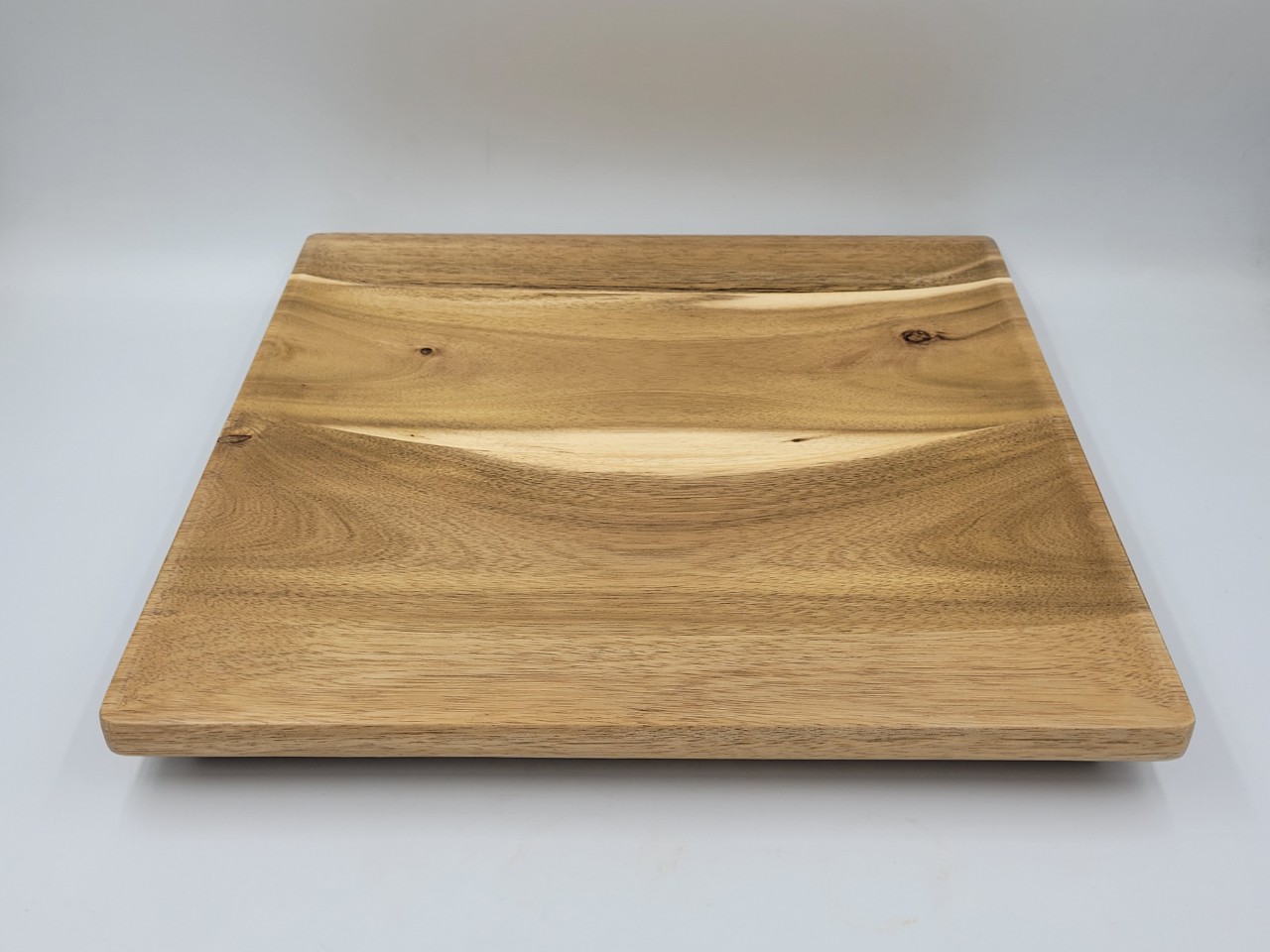 Đĩa gỗ keo hình vuông 30x30x3cm