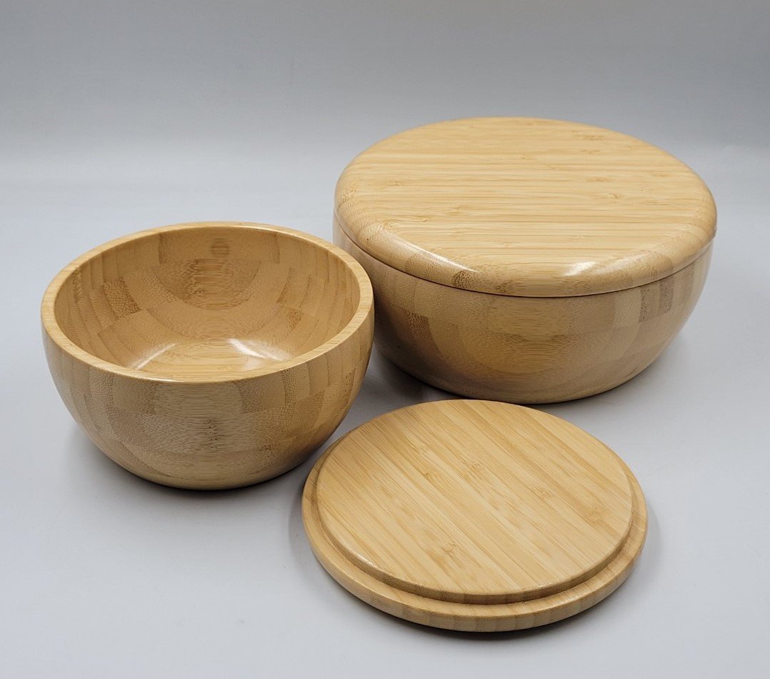 Thố tre D20H9 cm