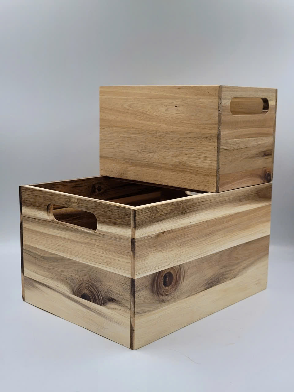 Sọt gỗ keo 28x18x15 cm