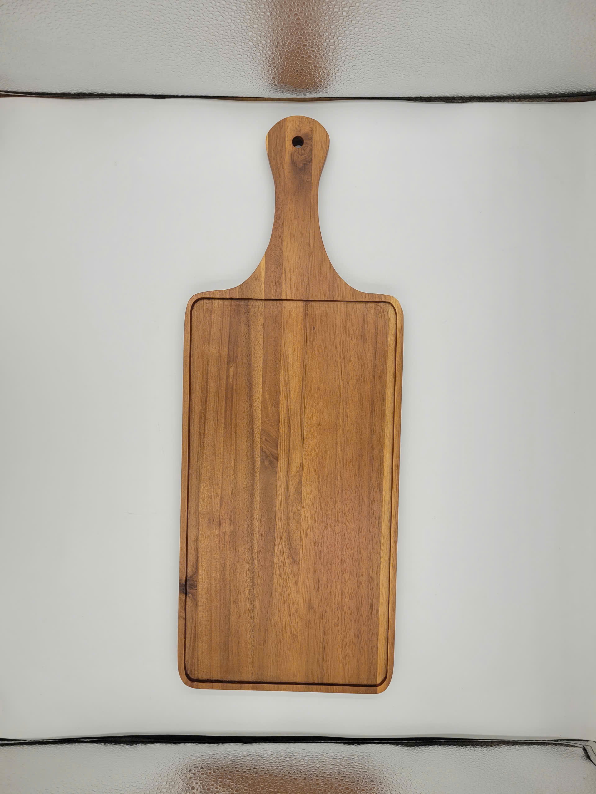 Khay gỗ có tay cầm • 51.6 x 19.6 x 2 cm hoặc 35 x 15.8 x 2 cm
